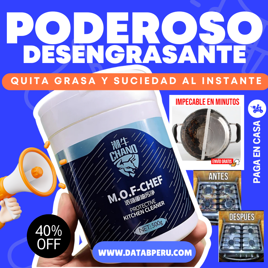 CHANO- PODEROSO DESENGRASANTE 500 G