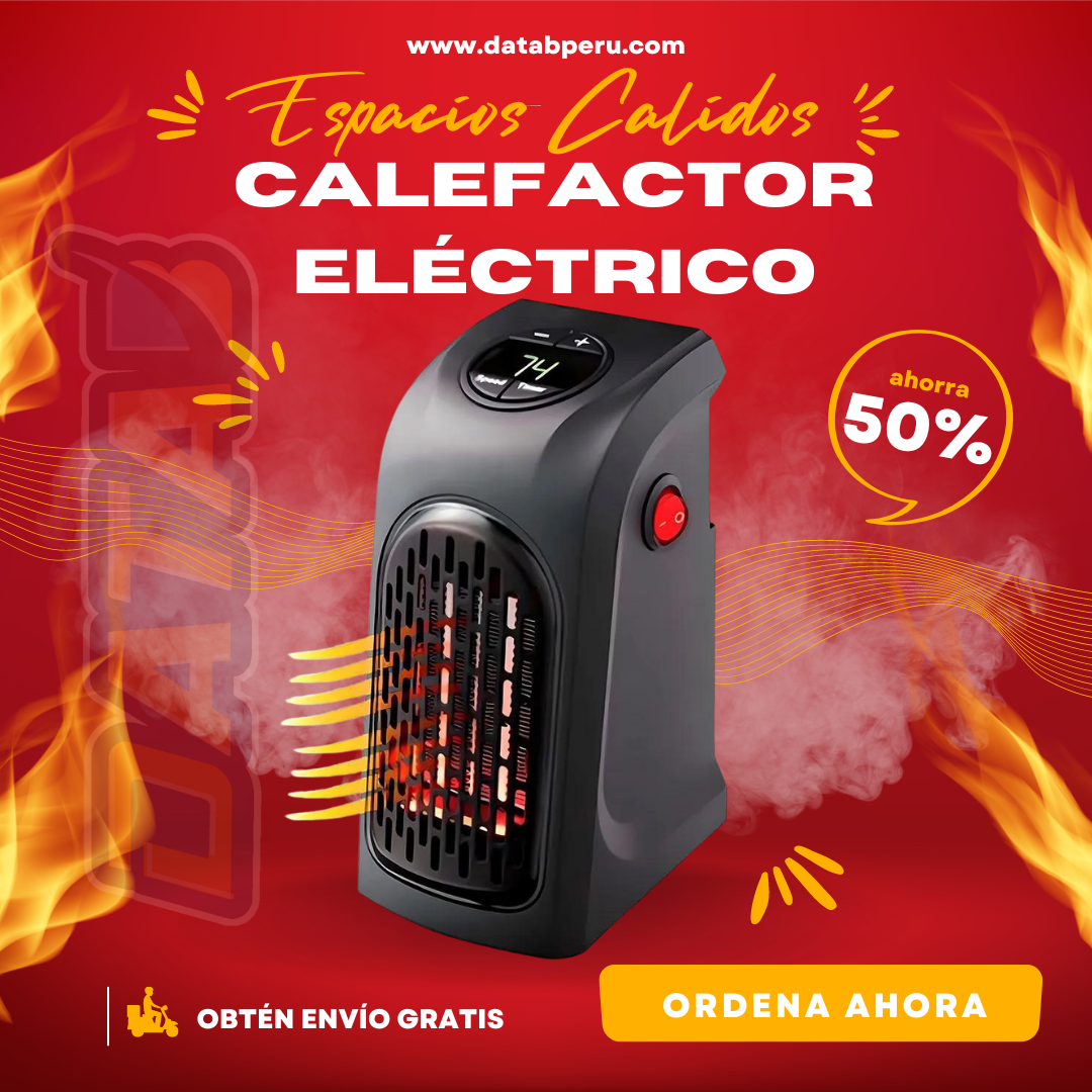 Calefactor Eléctrico Portátil 400w
